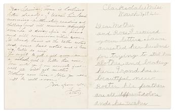 (WILLIAMS, TENNESSEE.) Archive of over 40 letters to and from members of Williams's family, including Autograph Letter Signed, "Tom,"